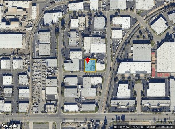  521 W Briardale Ave, Orange, CA Parcel Map