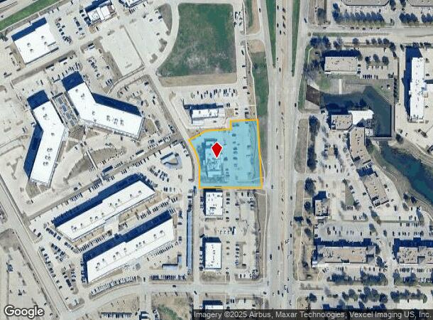  8401 Preston Rd, Plano, TX Parcel Map