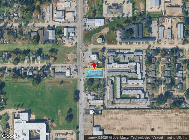  2017 Shaver St, Pasadena, TX Parcel Map