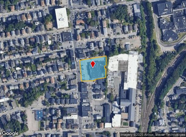  839 Broad St, Central Falls, RI Parcel Map