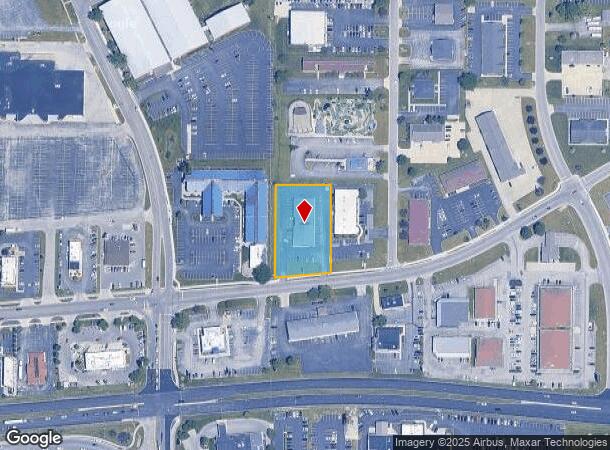  3610 W Fox Ridge Ln, Muncie, IN Parcel Map