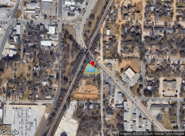  1000 Johnson St, Denton, TX Parcel Map