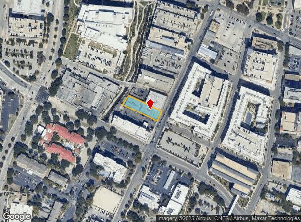 331 S Flores St, San Antonio, TX Parcel Map