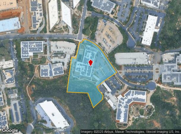 3115 Merryfield Row, San Diego, CA Parcel Map