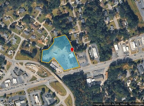 6420 Calhoun Memorial Hwy, Easley, SC Parcel Map