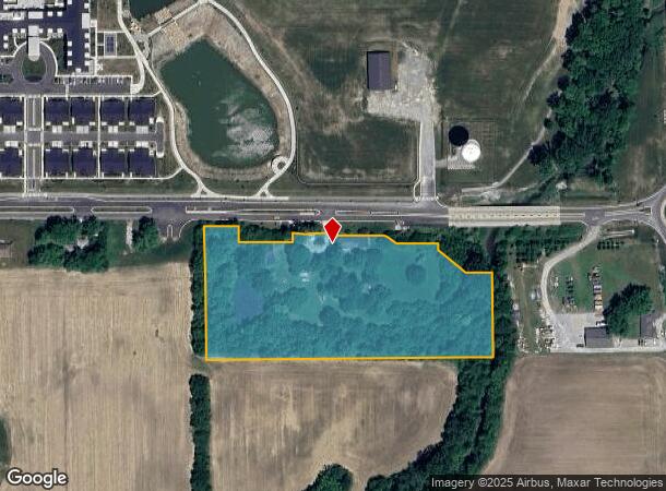  6165 W 200 N, Greenfield, IN Parcel Map