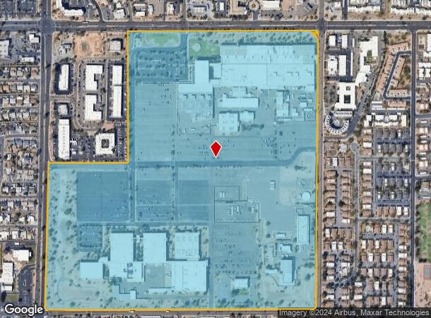  1430 N Granite Reef Rd, Scottsdale, AZ Parcel Map