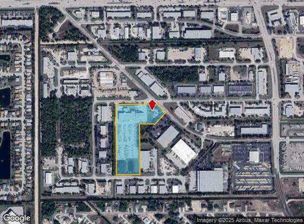 421 Leonard Blvd N, Lehigh Acres, FL Parcel Map