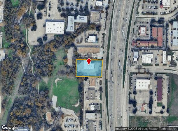  1801 N Central Expy, Plano, TX Parcel Map