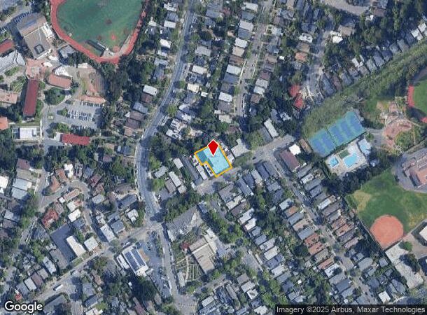  1619 Hopkins St, Berkeley, CA Parcel Map