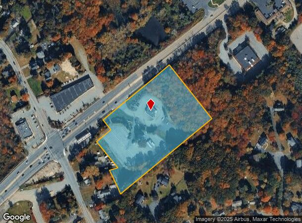 16 Washington St, Foxboro, MA Parcel Map