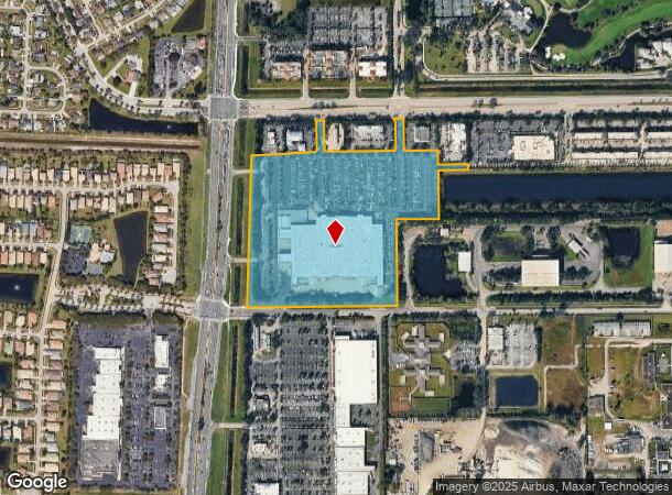  9990 Belvedere Rd, West Palm Beach, FL Parcel Map