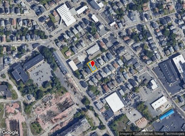  45 Knight St, Central Falls, RI Parcel Map