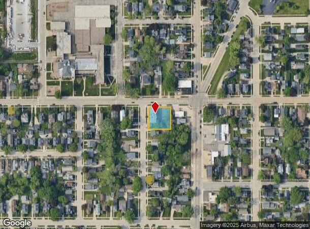 21 W New York Ave, Oshkosh, WI Parcel Map