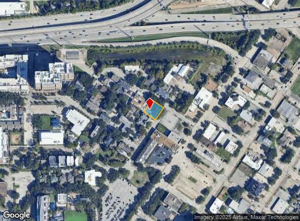 4900 Travis St, Houston, TX Parcel Map