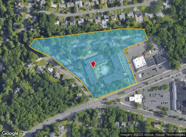  1248 Farmington Ave, West Hartford, CT Parcel Map