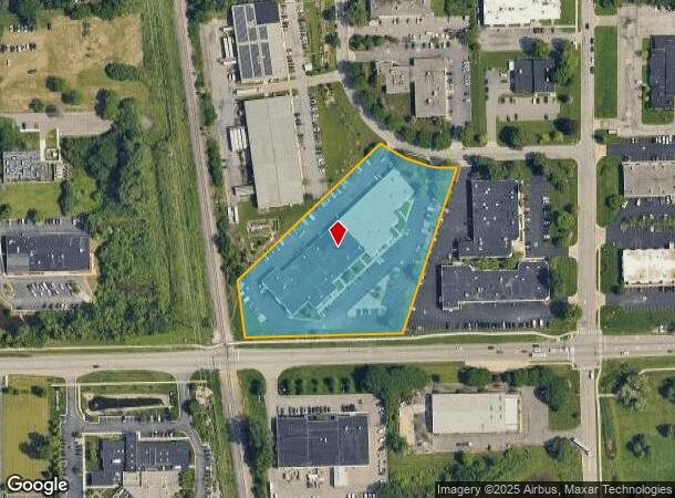  802 Phoenix Dr, Ann Arbor, MI Parcel Map