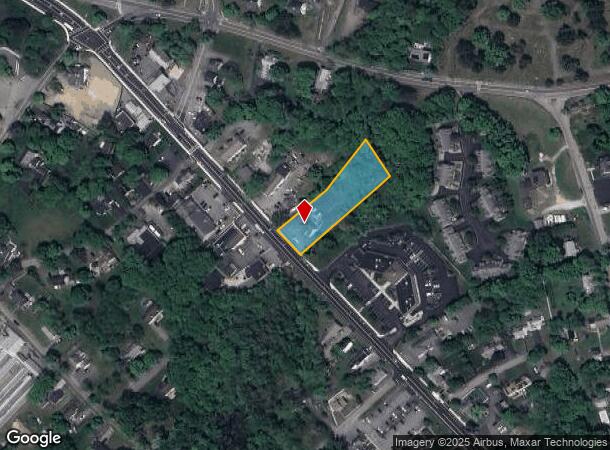  1098 Main St, Tewksbury, MA Parcel Map