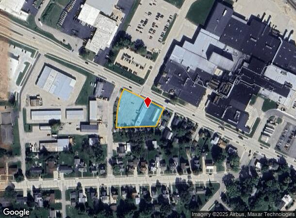  951 W James St, Columbus, WI Parcel Map