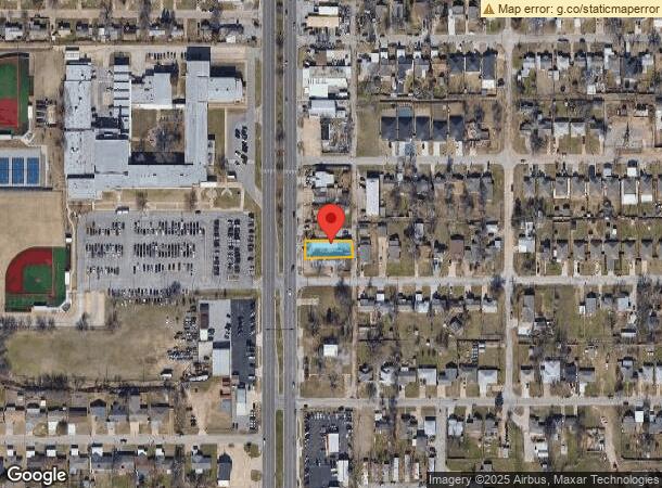  5416 S Shields Blvd, Oklahoma City, OK Parcel Map