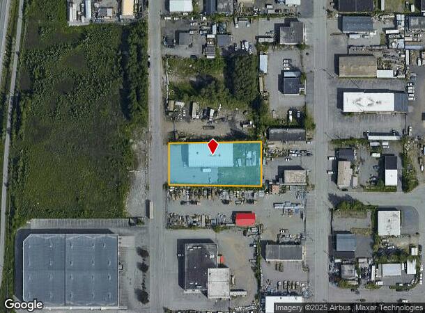 6151 B St, Anchorage, AK Parcel Map