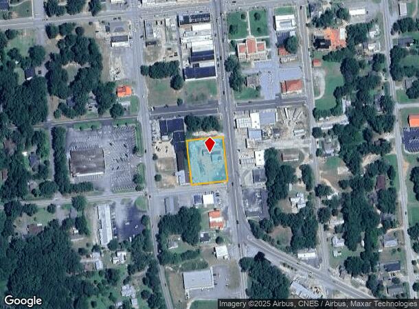  206 S Main St, Saluda, SC Parcel Map