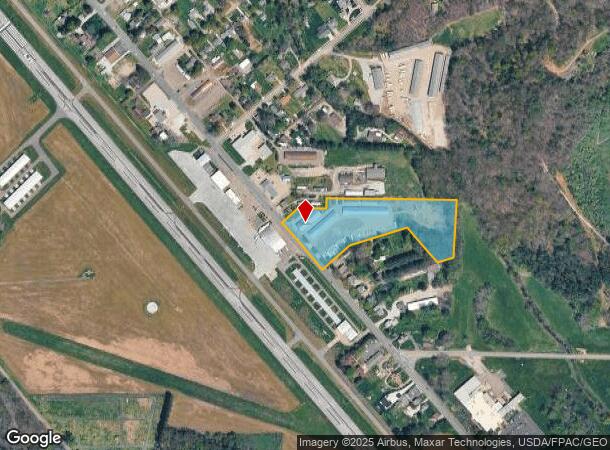 1833 E High Ave, New Philadelphia, OH Parcel Map