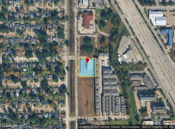  7241 Monroe Rd, Houston, TX Parcel Map