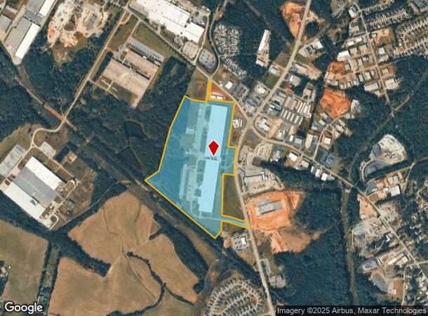 1649 Pearman Dairy Rd, Anderson, SC Parcel Map