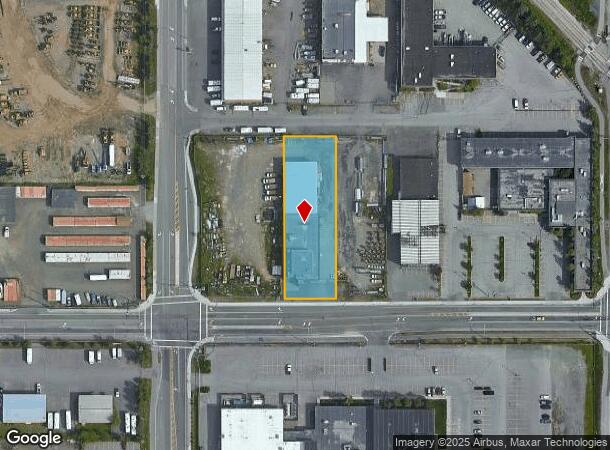  611 Raspberry Rd, Anchorage, AK Parcel Map