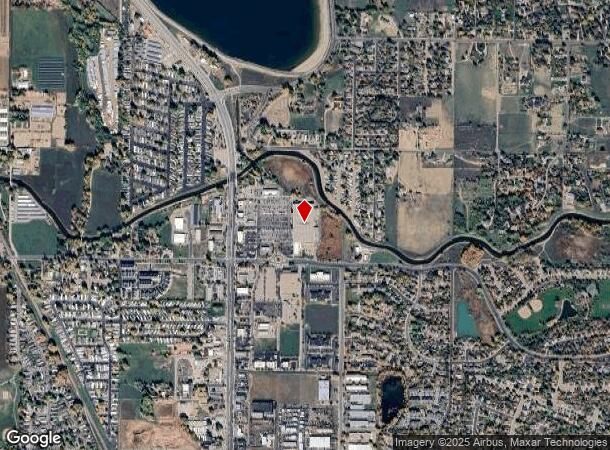  1842 N College Ave, Fort Collins, CO Parcel Map