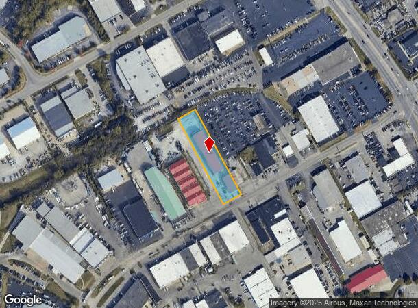  1229 Industry Rd, Lexington, KY Parcel Map