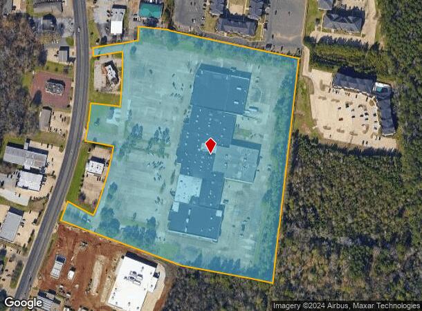  1122 N University Dr, Nacogdoches, TX Parcel Map