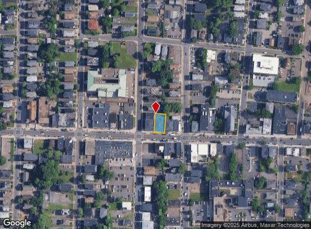  642 Park St, Hartford, CT Parcel Map