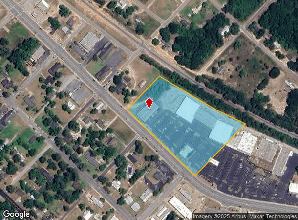 120 W Oak St, Mc Rae Helena, GA Parcel Map