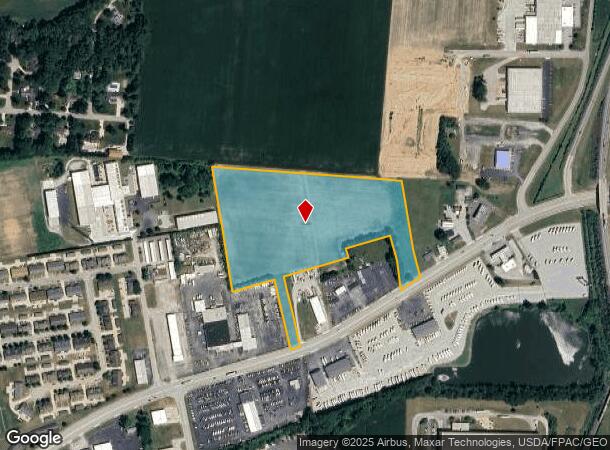  25 N Counts St, Troy, OH Parcel Map