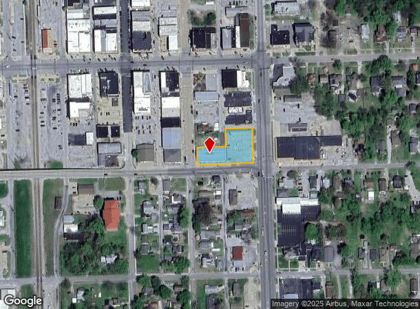  21 S Washington St, Du Quoin, IL Parcel Map