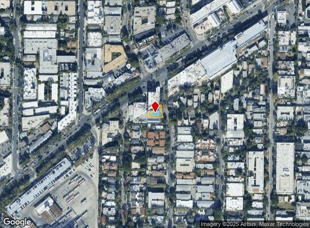  873 Westbourne Dr, West Hollywood, CA Parcel Map