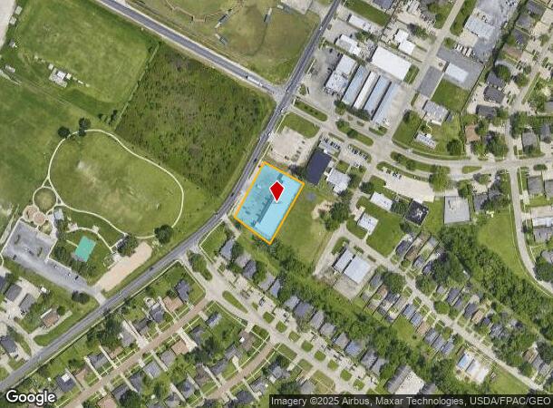 1707 Gardere Ln, Baton Rouge, LA Parcel Map