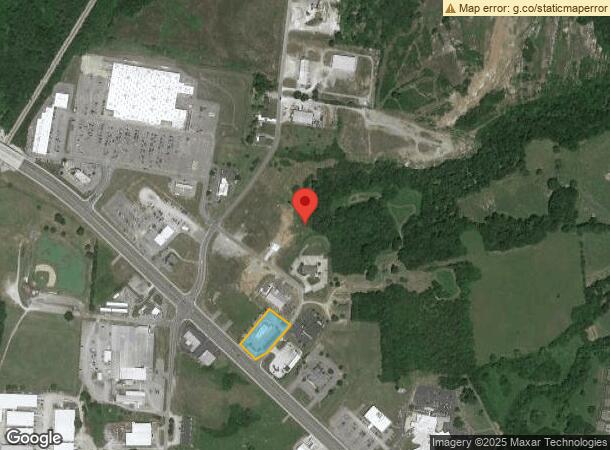  1200 N Ellington Pky, Lewisburg, TN Parcel Map