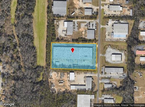  787 Hillcrest Industrial Blvd, Macon, GA Parcel Map