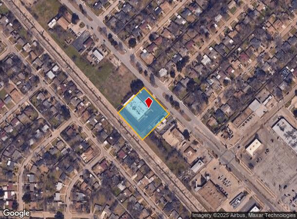  4725 Gus Thomasson Rd, Mesquite, TX Parcel Map