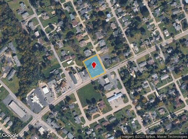  500 W Broadway St, Lawrenceburg, KY Parcel Map