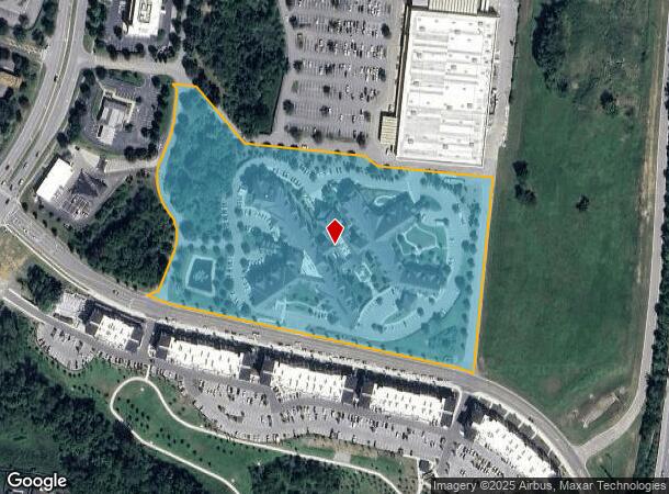  870 Oak Meadow Dr, Franklin, TN Parcel Map