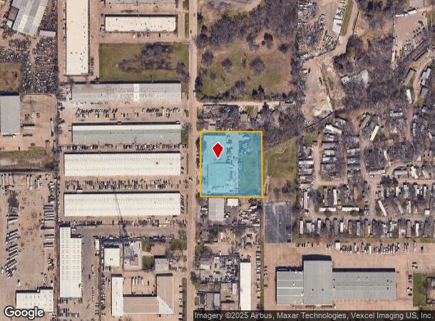  1790 Peters Rd, Irving, TX Parcel Map