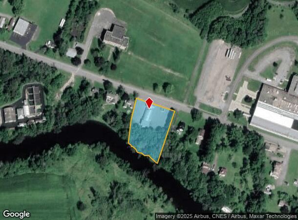 127 Elm St, Champlain, NY Parcel Map