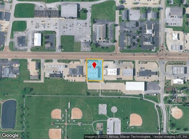520 E Center St, Troy, IL Parcel Map