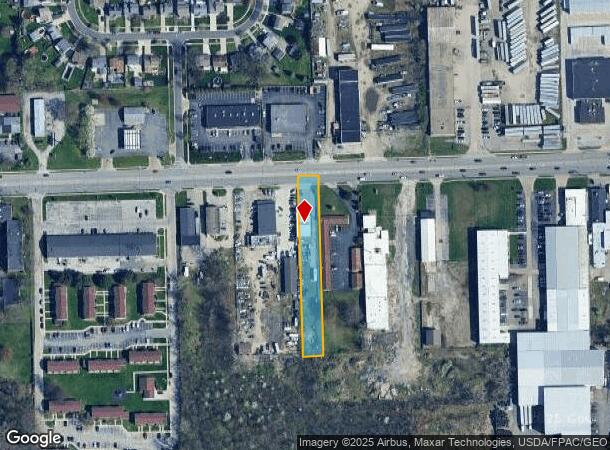  223 W Alexis Rd, Toledo, OH Parcel Map