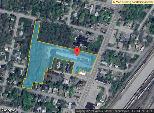  110 College Ave, Waterville, ME Parcel Map