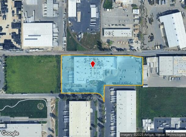 2849 E Edgar Ave, Fresno, CA Parcel Map